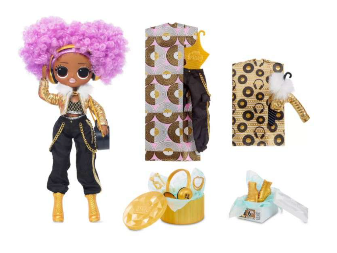 LOL Surprise Omg 24K D.J. Fashion Doll Playset 20 Pieces