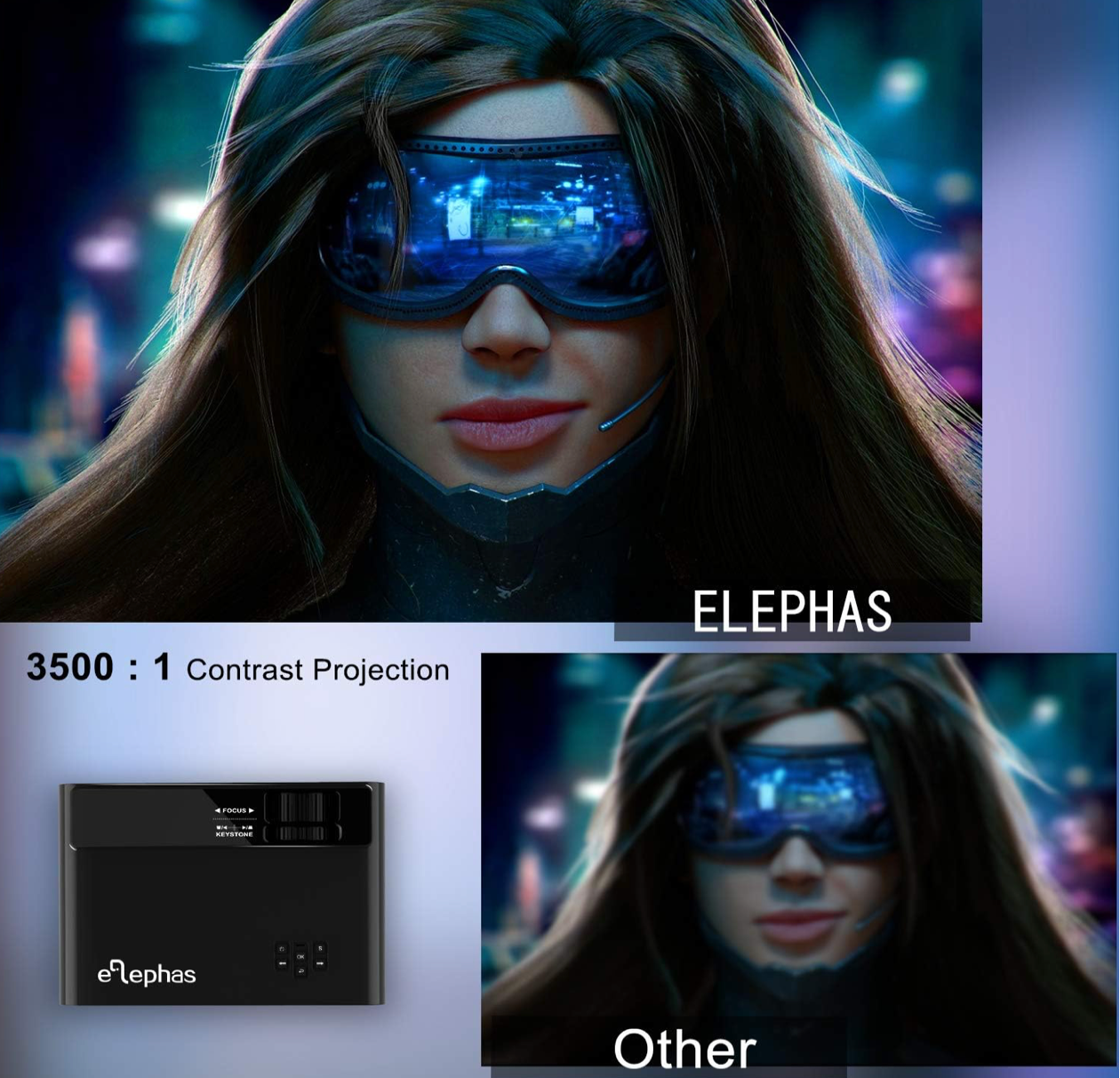 ELEPHAS Video Projector