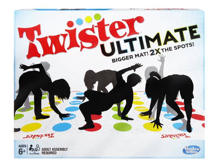 Twister Ultimate: Bigger Mat More Colored Spots Family Party Game Age 6+