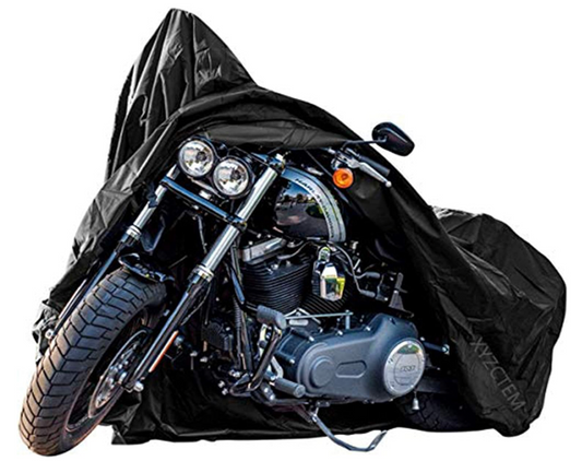 New Generation Motorcycle Cover ! XYZCTEM All Weather Black