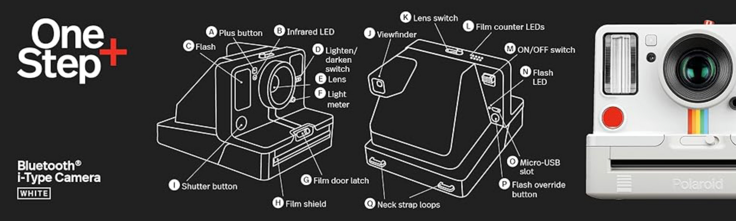 Polaroid Originals Onestep + Camera White
