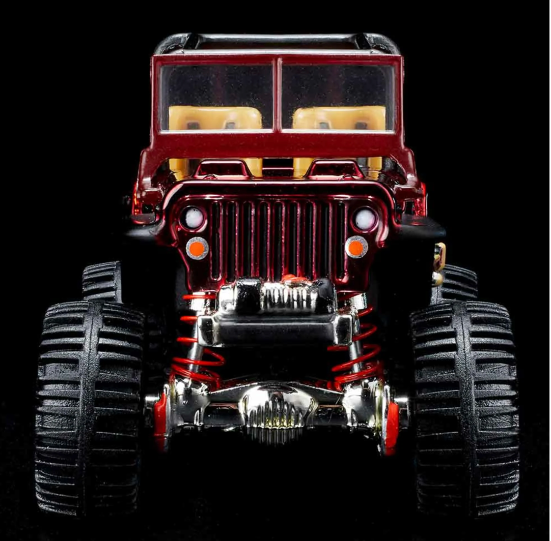 Hot Wheels Collectors 1944 Willys MB Jeep Red