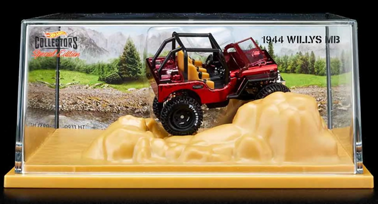 Hot Wheels Collectors 1944 Willys MB Jeep Red