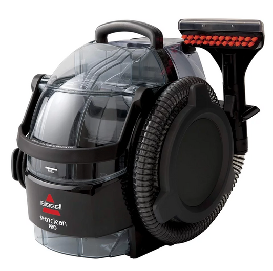 BISSELL 3624 Lightweight SpotClean Professional Portable Carpet Cleaner, Black