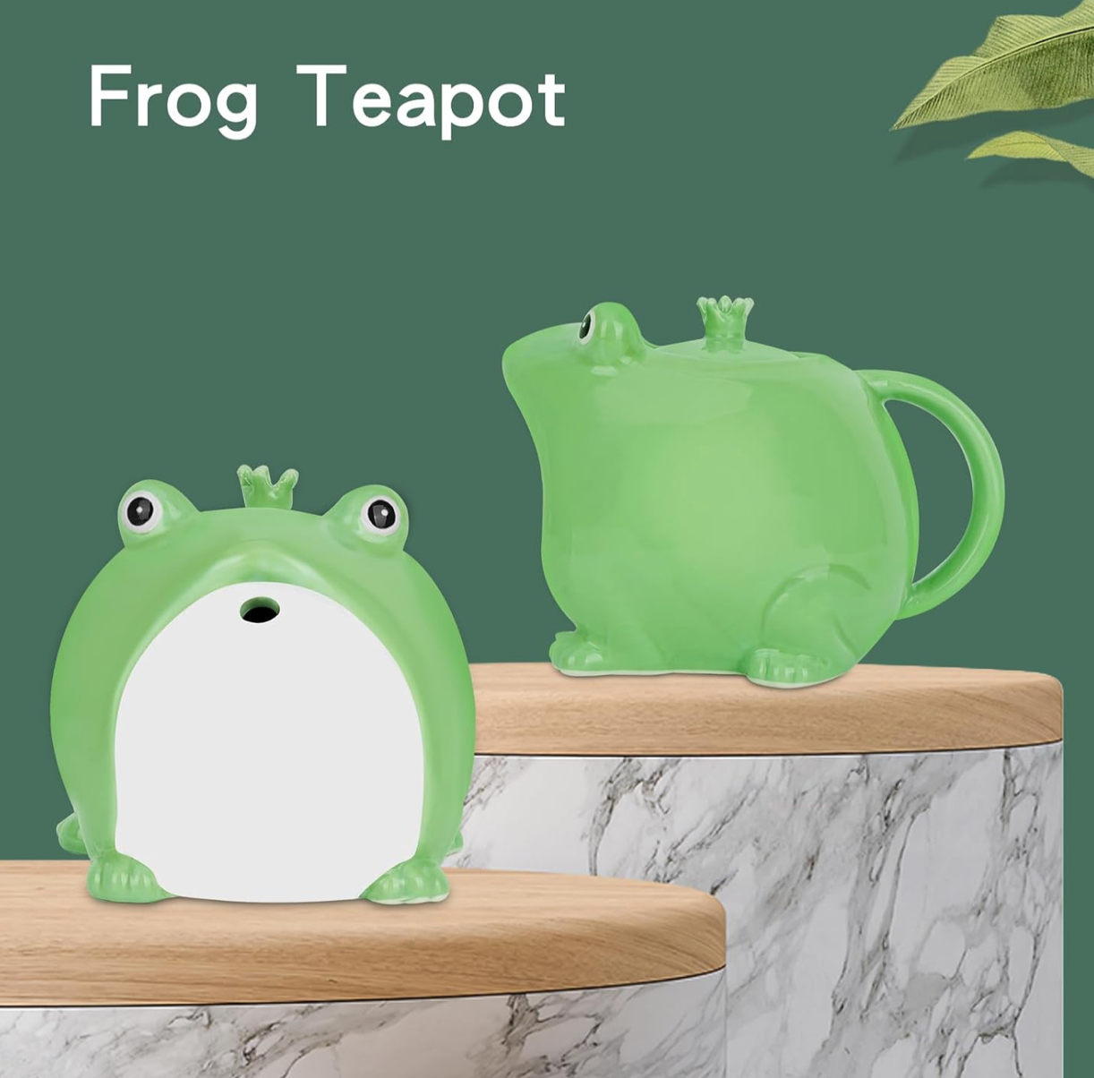 Frog Teapot & Teacup