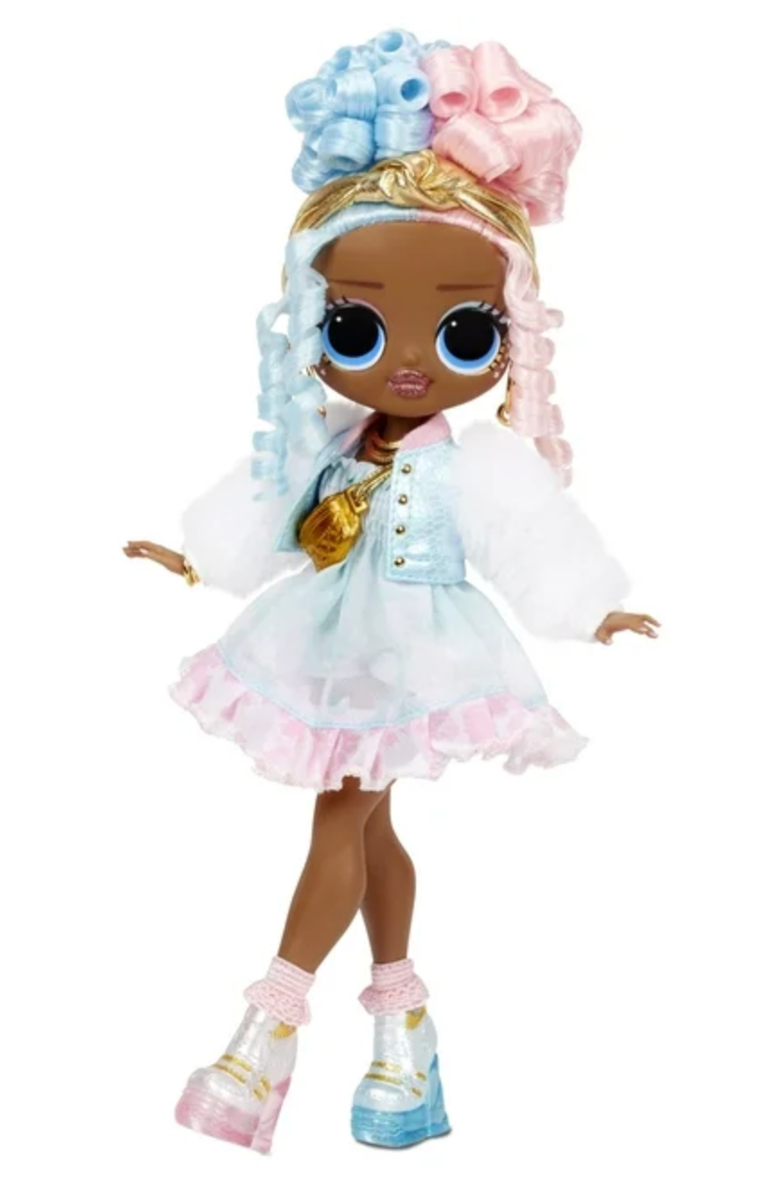 OMG Sweets Fashion Doll - Dress up Doll Set with 20 Surprises