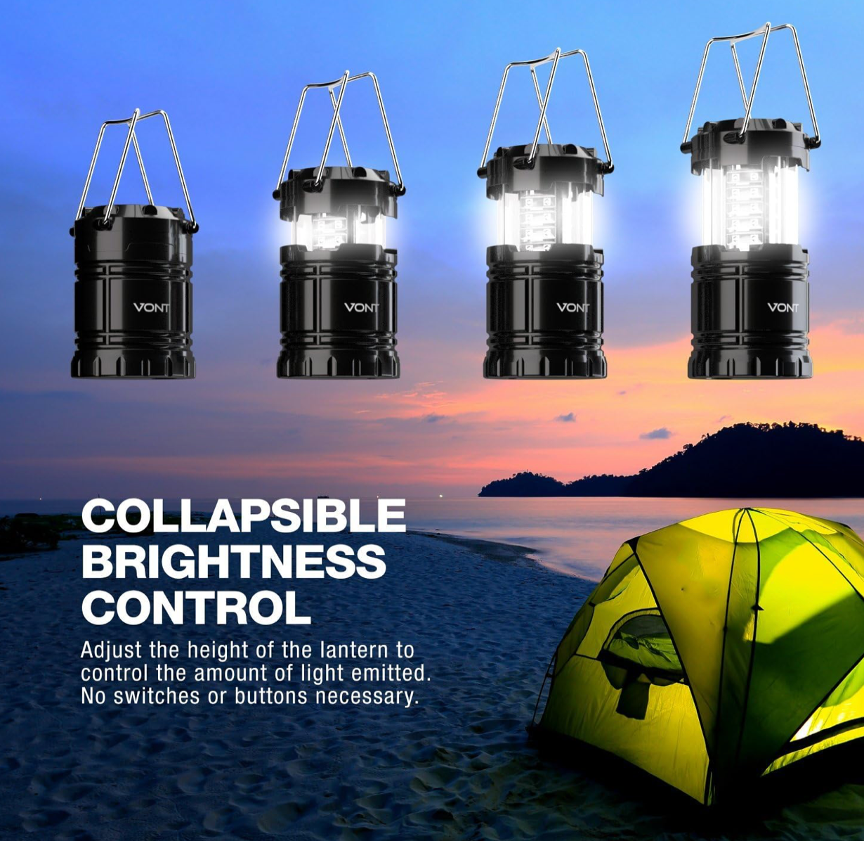 Vont LED Camping Lantern