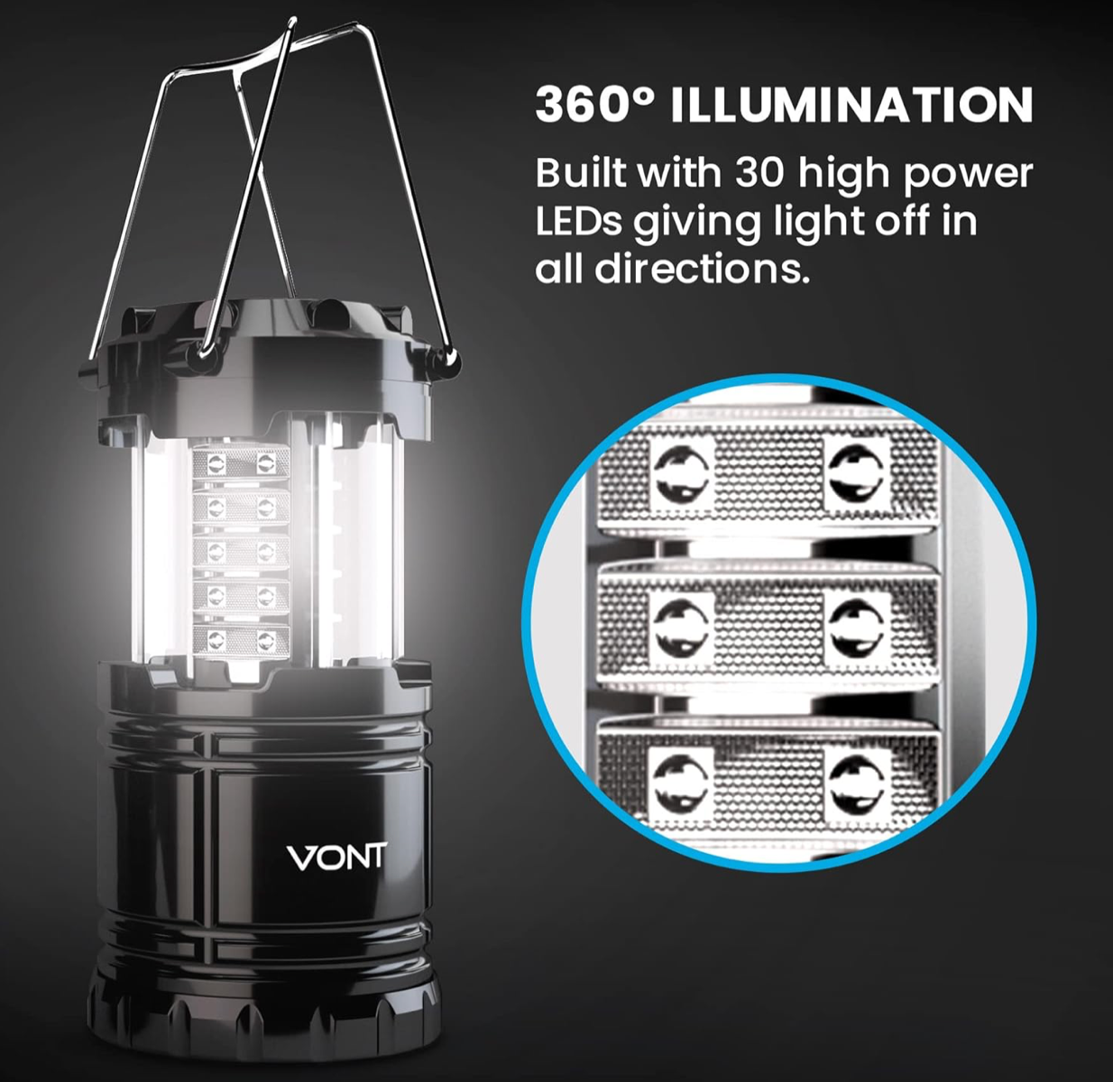 Vont LED Camping Lantern