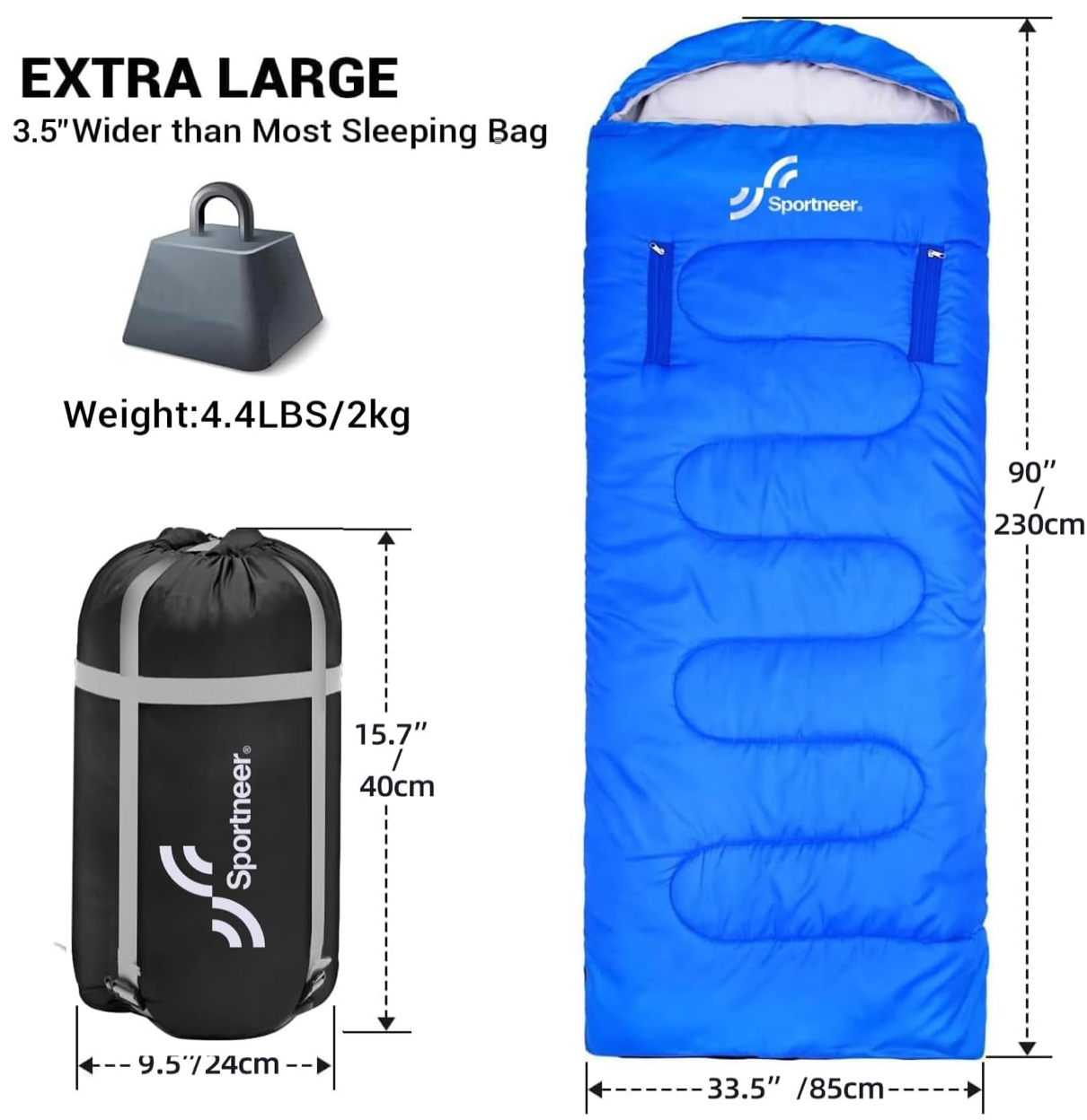 Sportneer Sleeping Bag