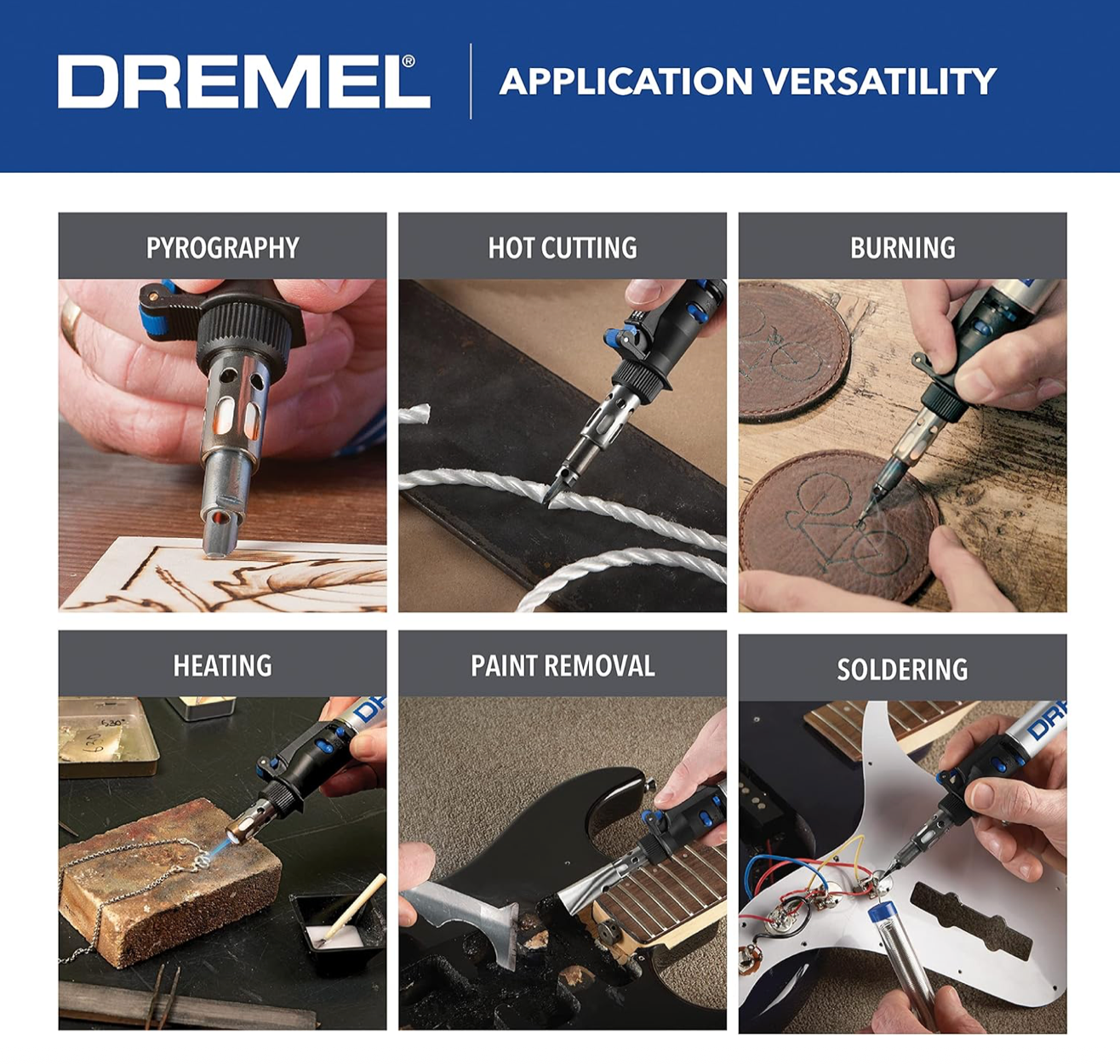 Dremel 2000-01 VersaTip Butane Soldering Torch