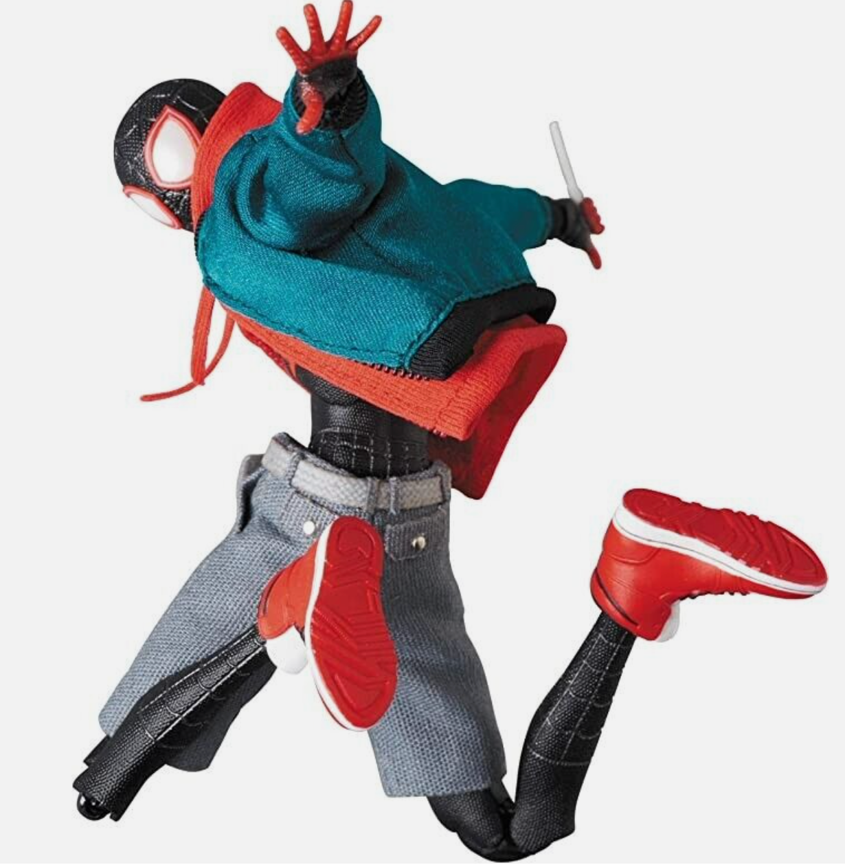 The Spider-Verse Miles Morales MAF107 Action Figure Model Toy