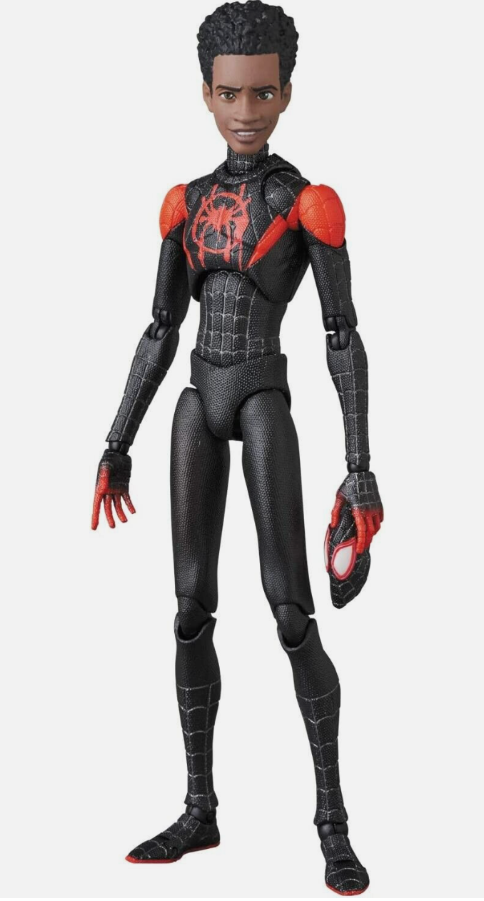 The Spider-Verse Miles Morales MAF107 Action Figure Model Toy