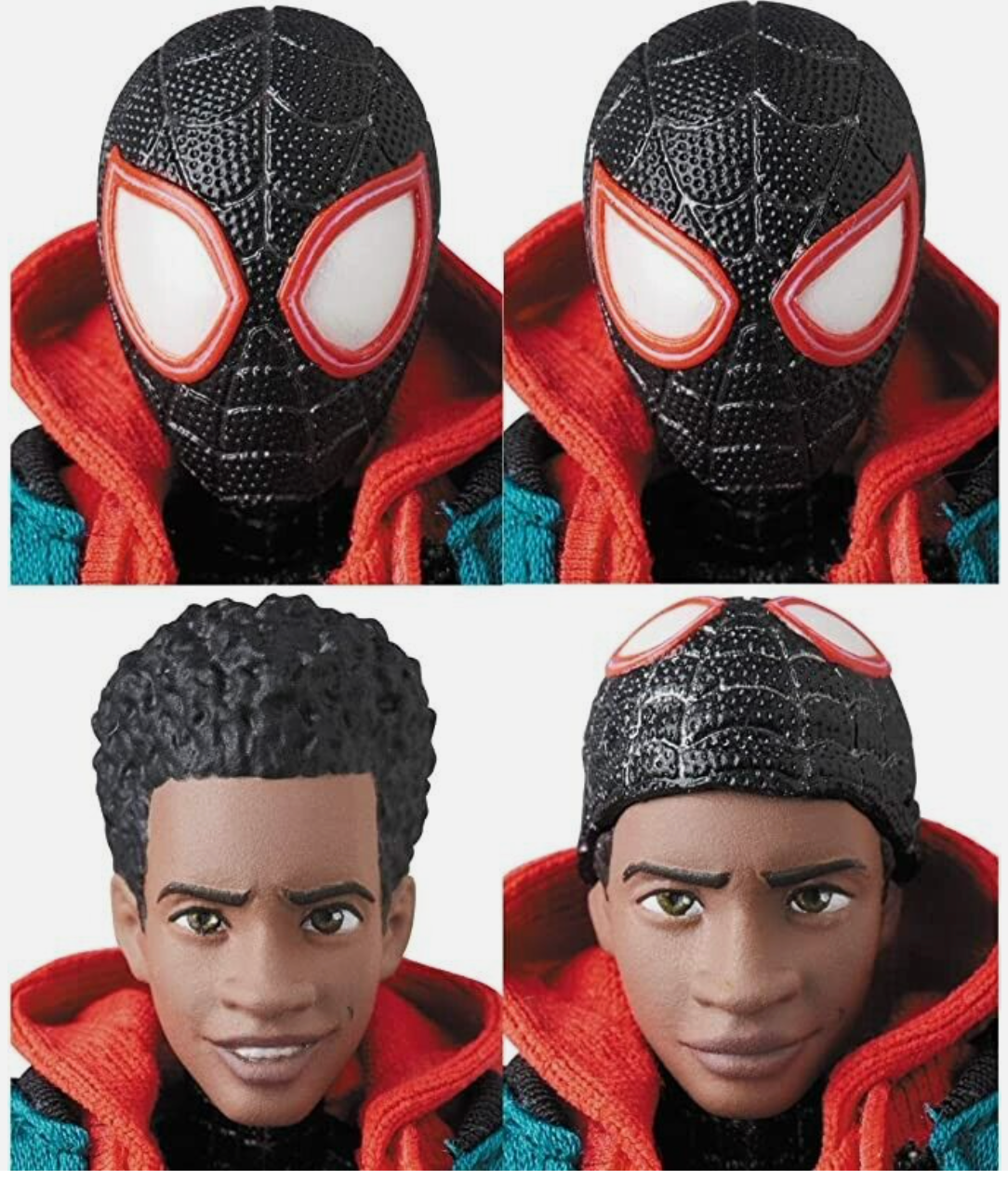 The Spider-Verse Miles Morales MAF107 Action Figure Model Toy