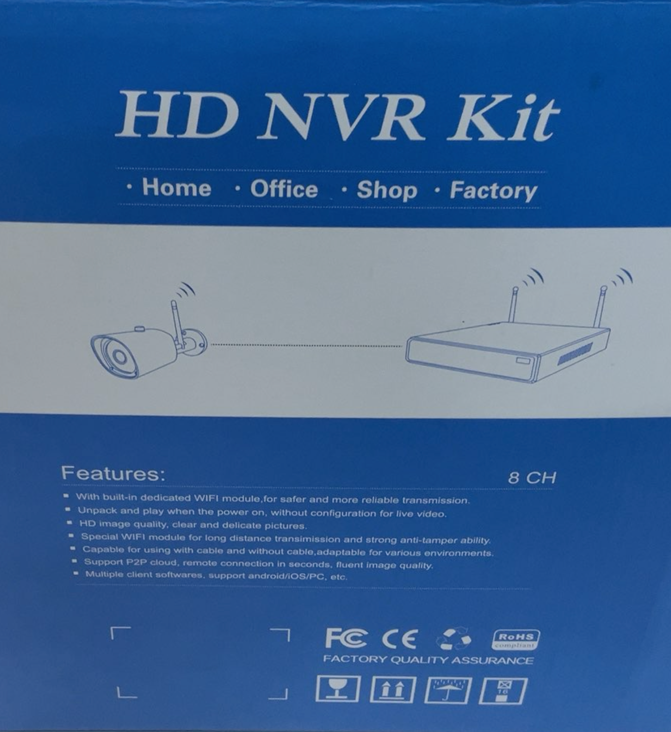 HD NVR Kit Surveillance Camera