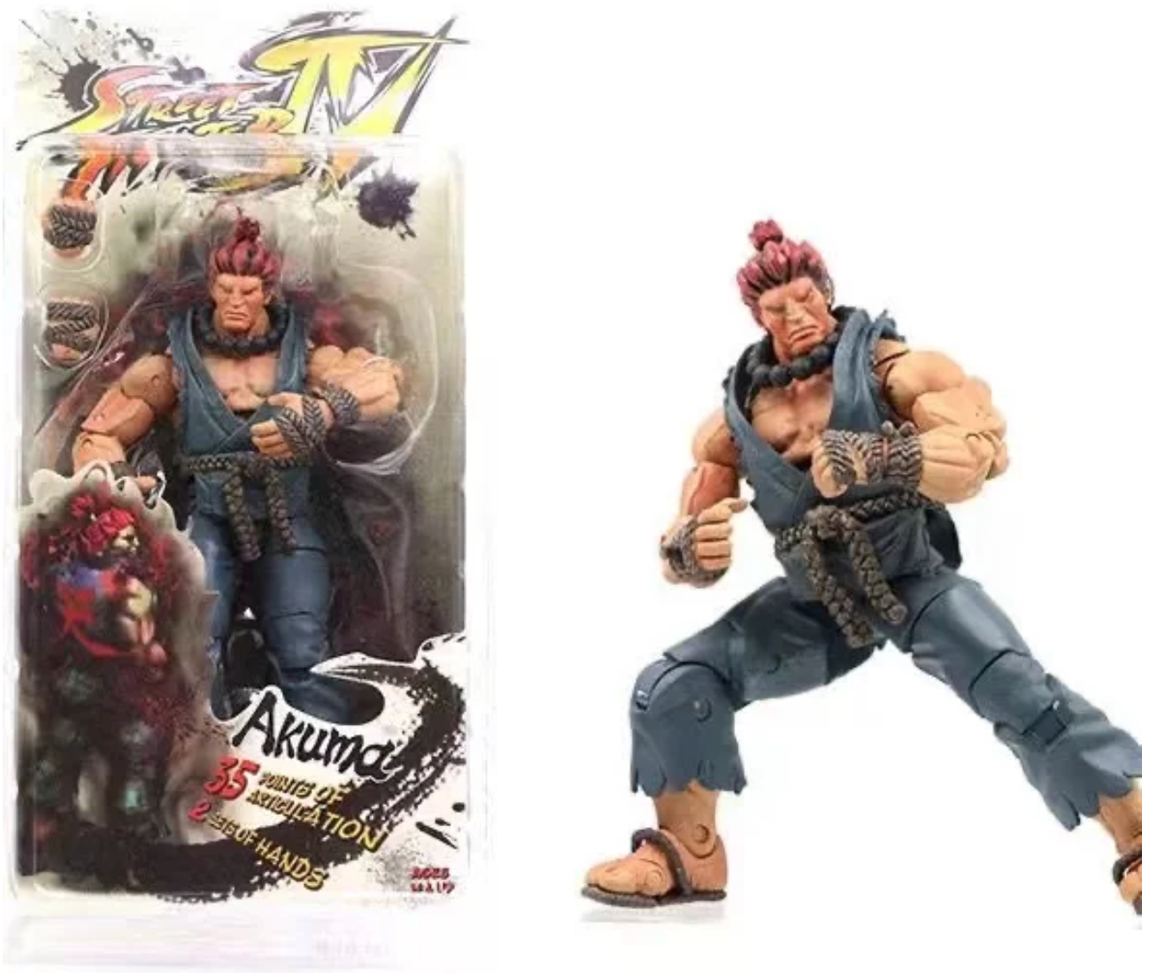 Capcom Street Fighter - Akuma Action Figure Toy