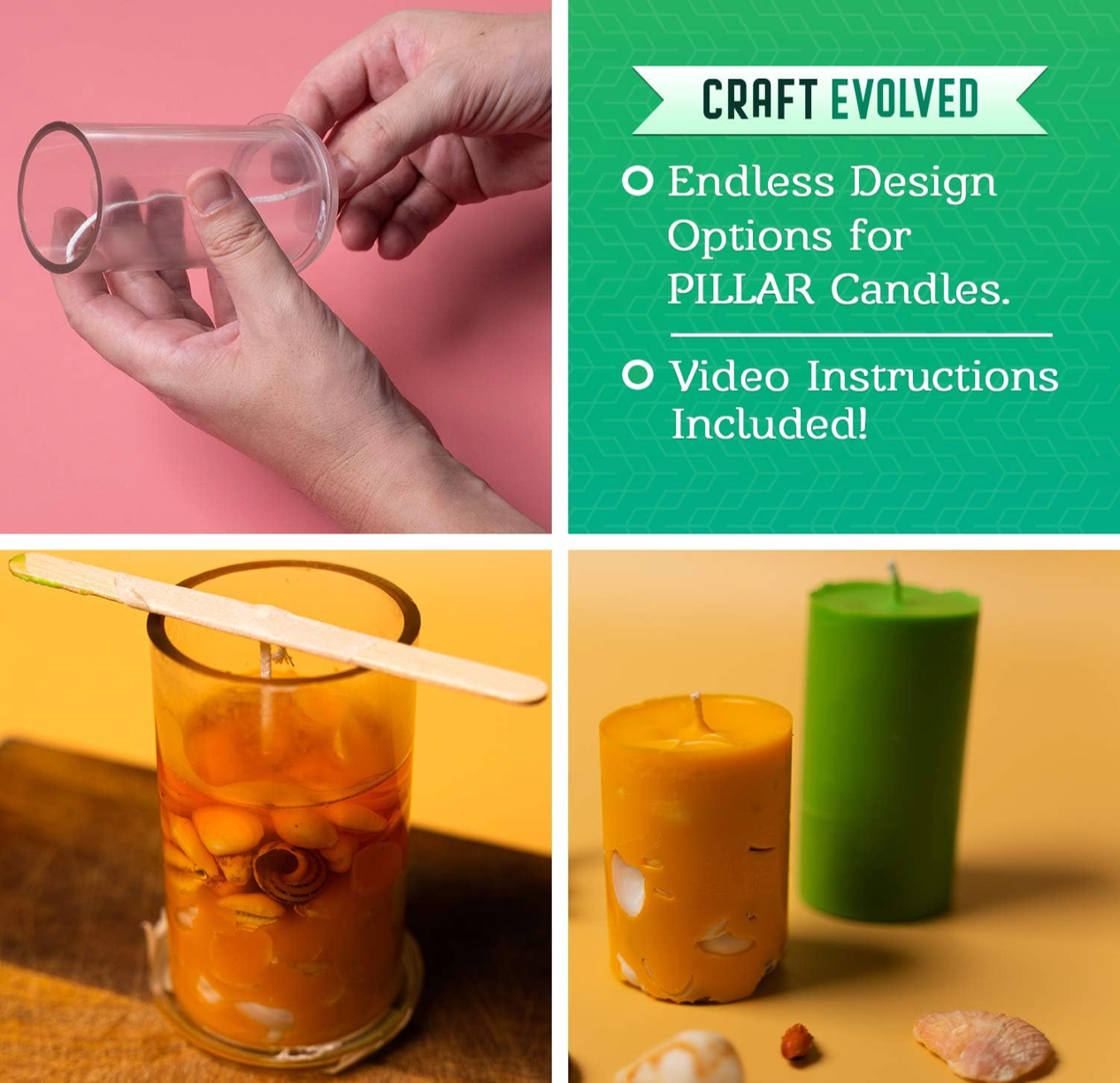 CRAFT EVOLVED Soy Candle Making Kit 5