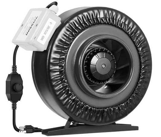 VIVOSUN 6 Inch 440 CFM Inline Duct Ventilation Fan with Variable Speed Control