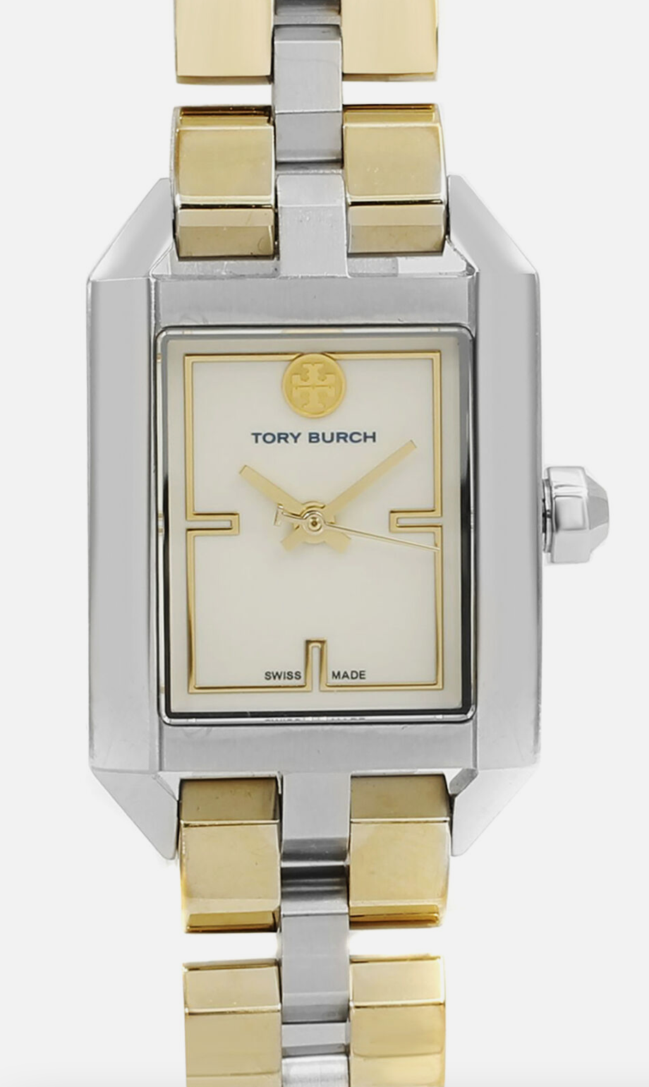 Tory Burch TBW1102 Dalloway Three-Hand Two-Tone Stainless Steel Watch