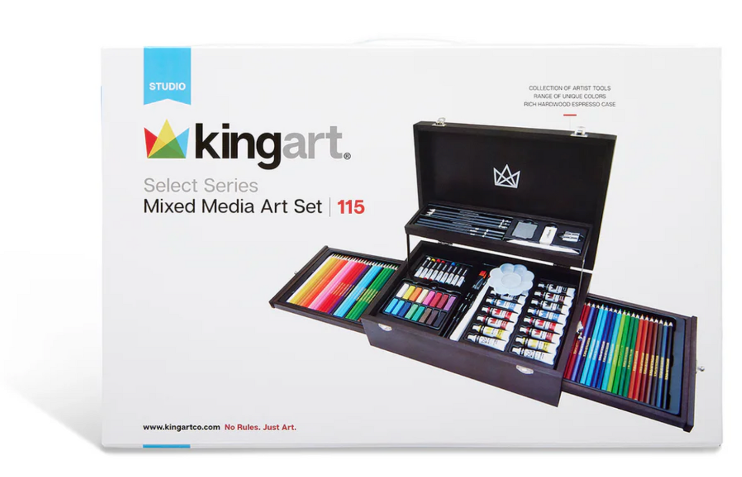 KINGART® Select Series Mixed Media Collection, Art Set