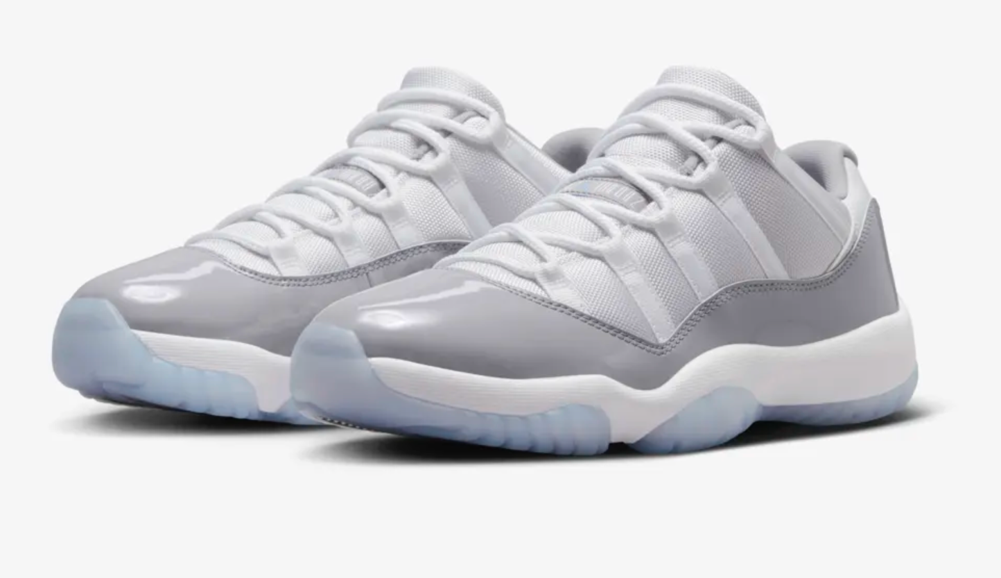 Аir Jordan 11 Retro Low GS 'Cement Grey'