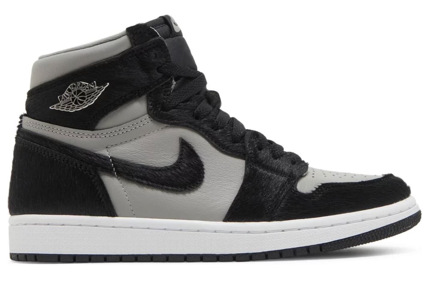 Air Jordan 1 Retro High OG 'Twist 2.0' Womens Sneakers US 11, Medium Grey-Black/White