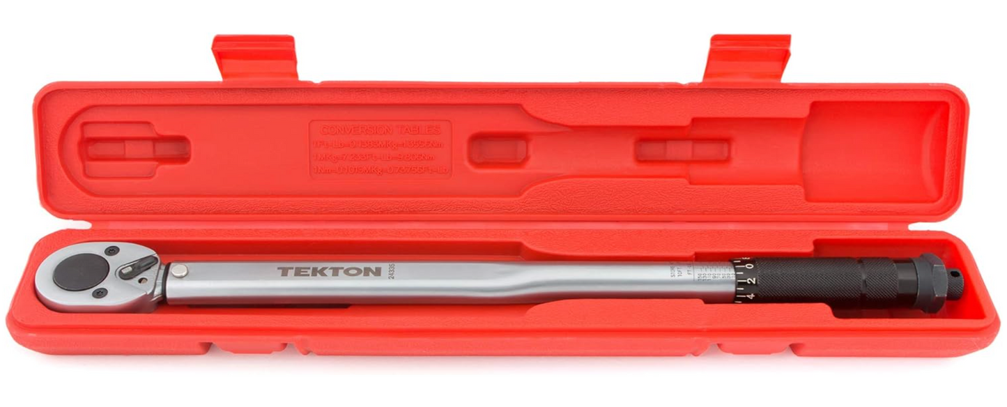 1/2 in. Drive Click Torque Wrench (10-150 Ft.-lb.) Tool