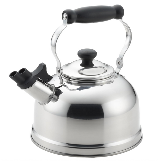 Whistling Kettle Stainless 2.5l Made in Japan Yj1943 by Yoshikawa