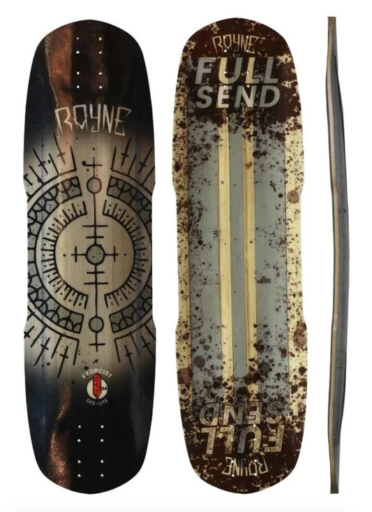 RAYNE EXORCIST FULL SEND DEE-LITE DECK 9.5″ X 34″ SKATEBOARD