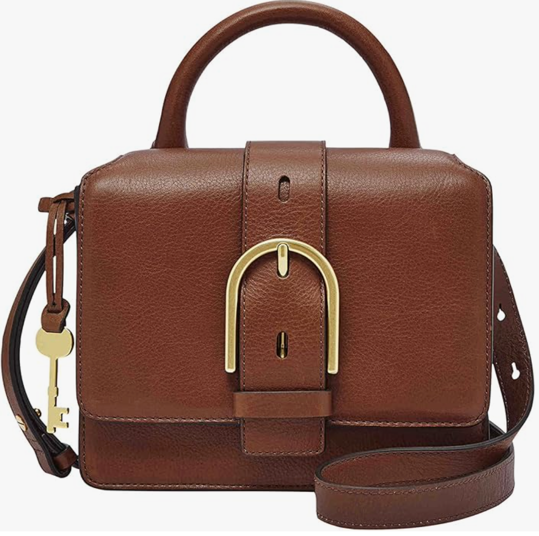 Fossil Wiley Handbag Brown