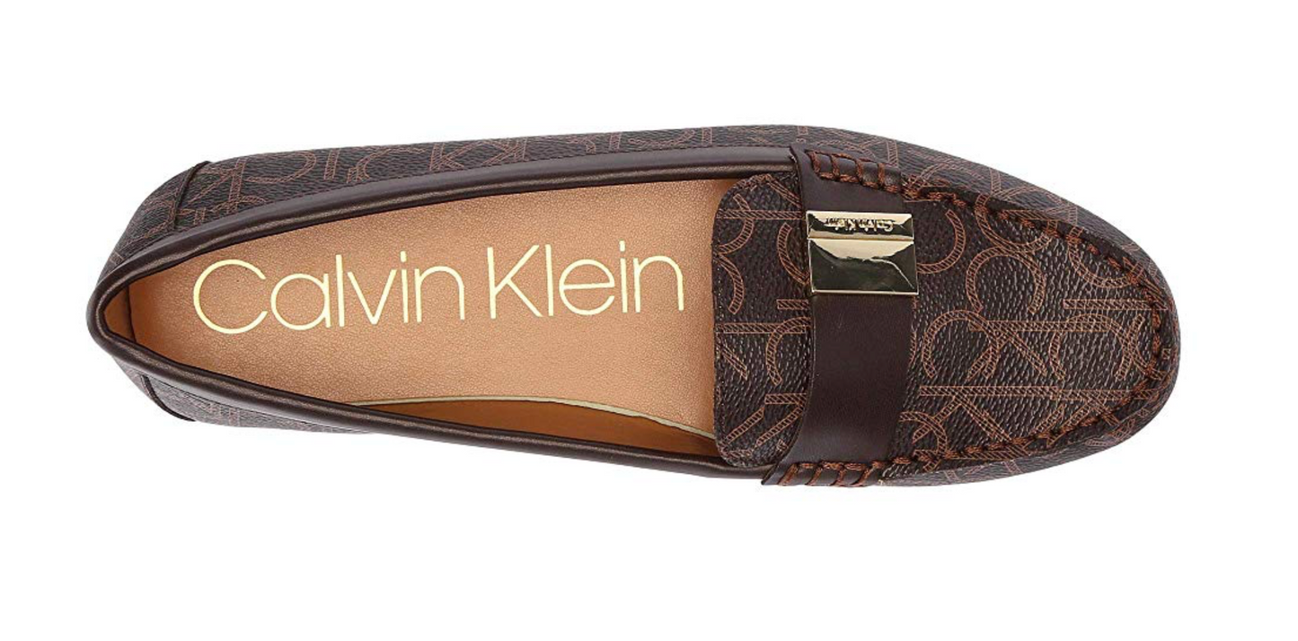 Calvin Klein Women's Lisa Monogram Loafers/Shoes