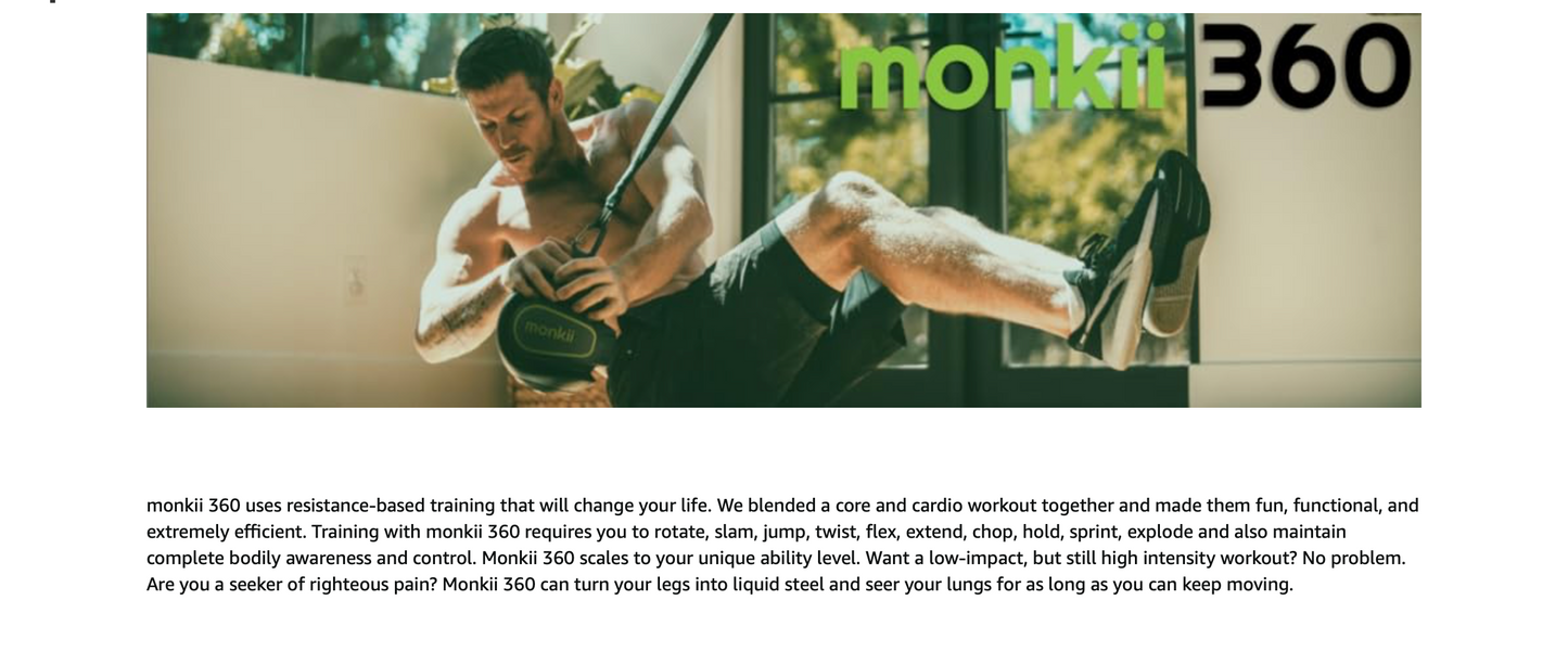 Monkii 360 | Wild Gym | Core Trainer