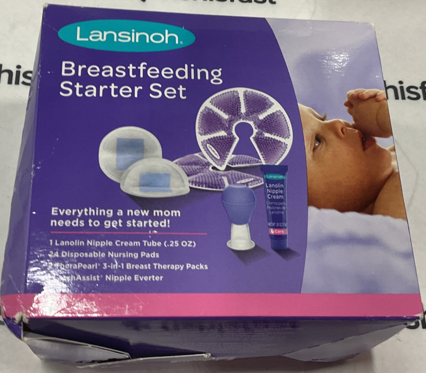 Lansinoh Breastfeeding Starter Set