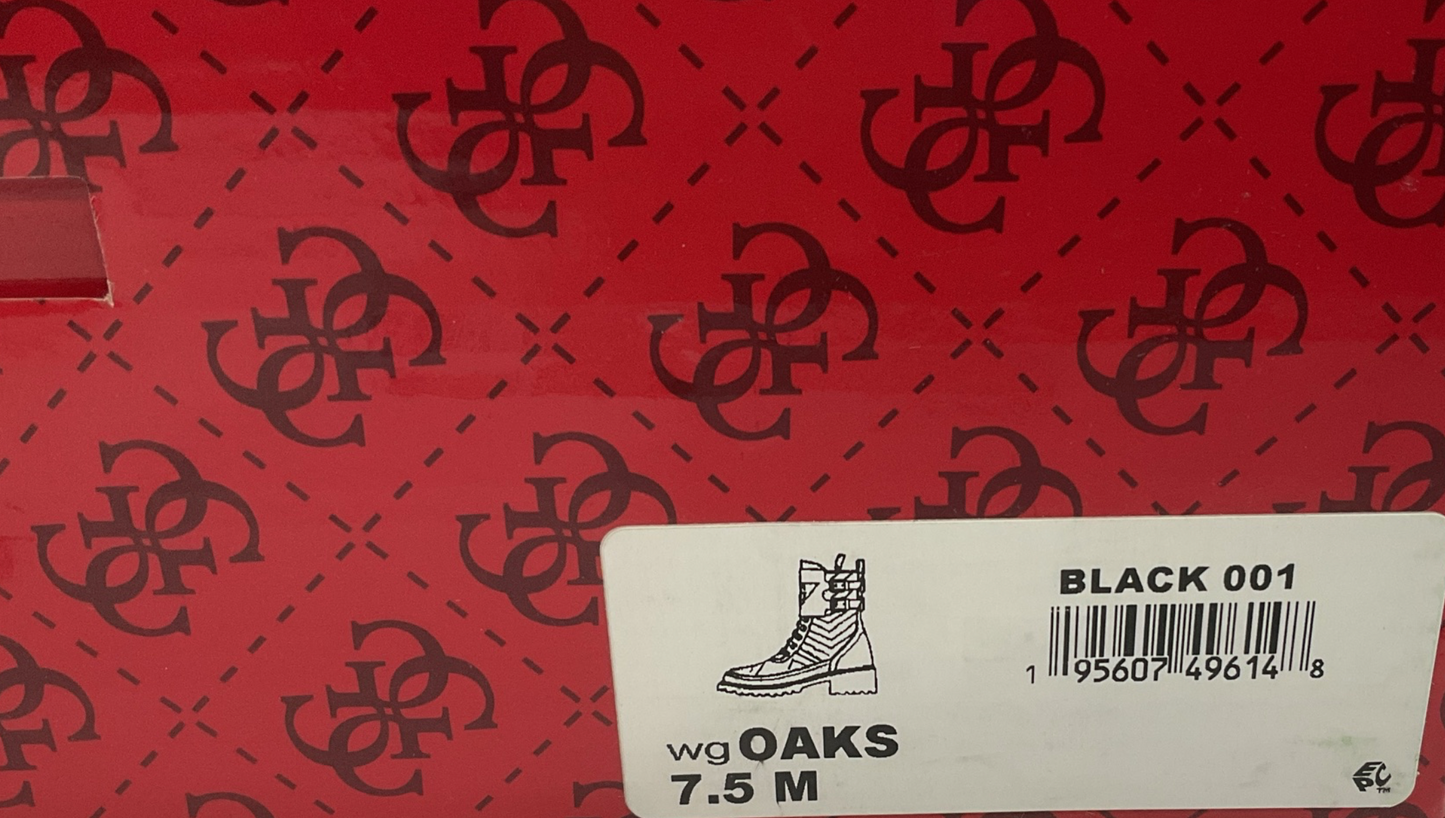 GUESS Los Angeles Women Oaks Combat Boot Shoes