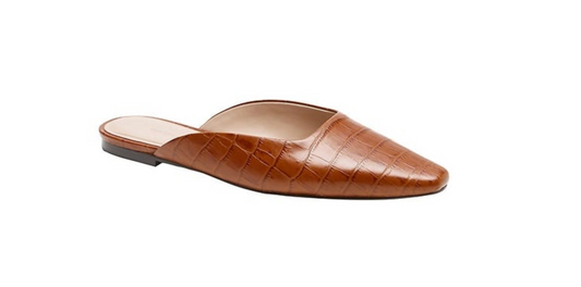 BANANA REPUBLIC Leather Pointed-toe Mule Women Shoes