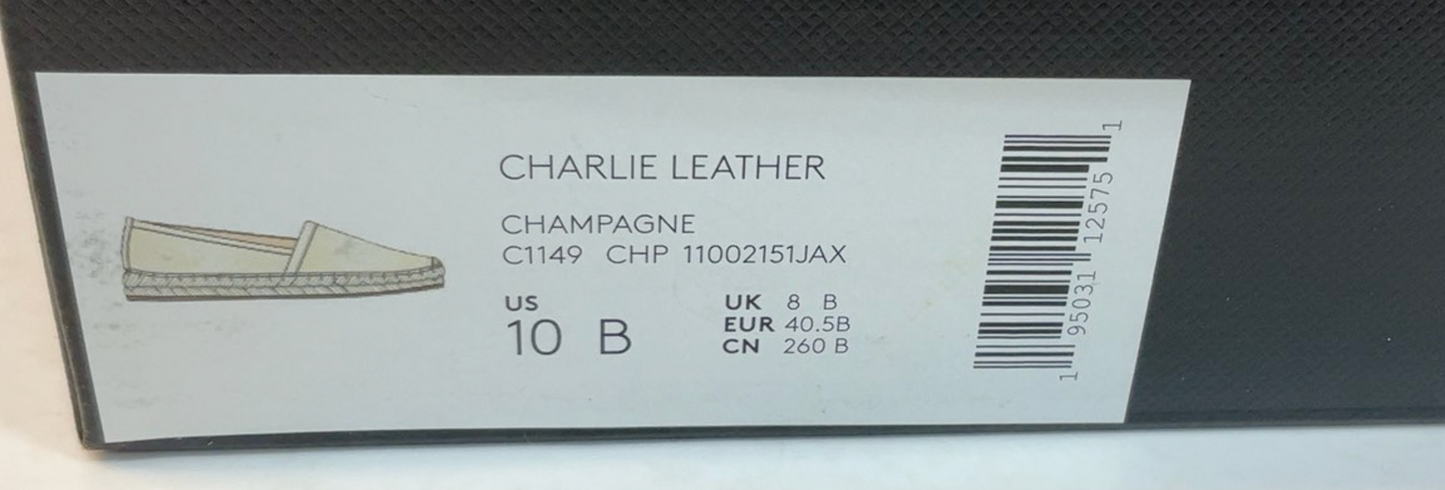 Espadrille COACH - Charlie Leather Shoes