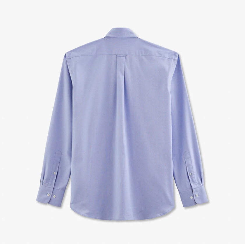 EDEN PARK - MEN'S BLUE COTTON SHIRT