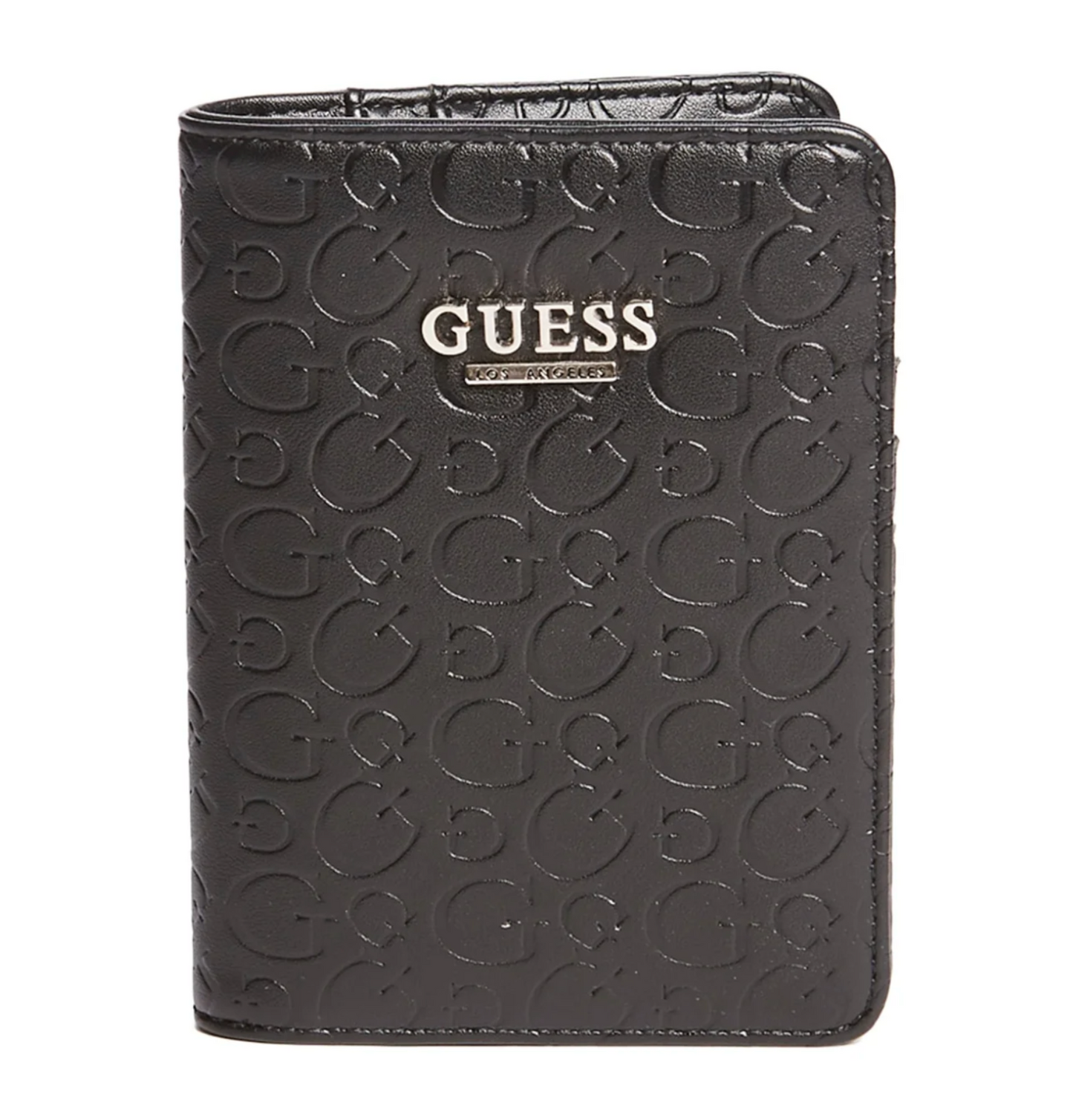 GUESS FACTORY Debossed G Logo Passport Case