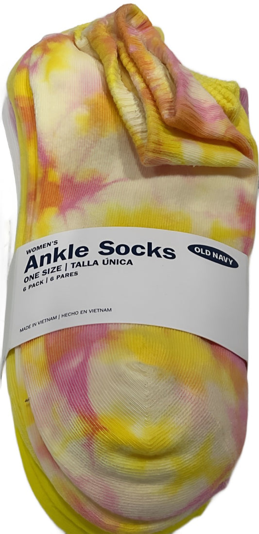 Ankle Socks 6-Pack For Women