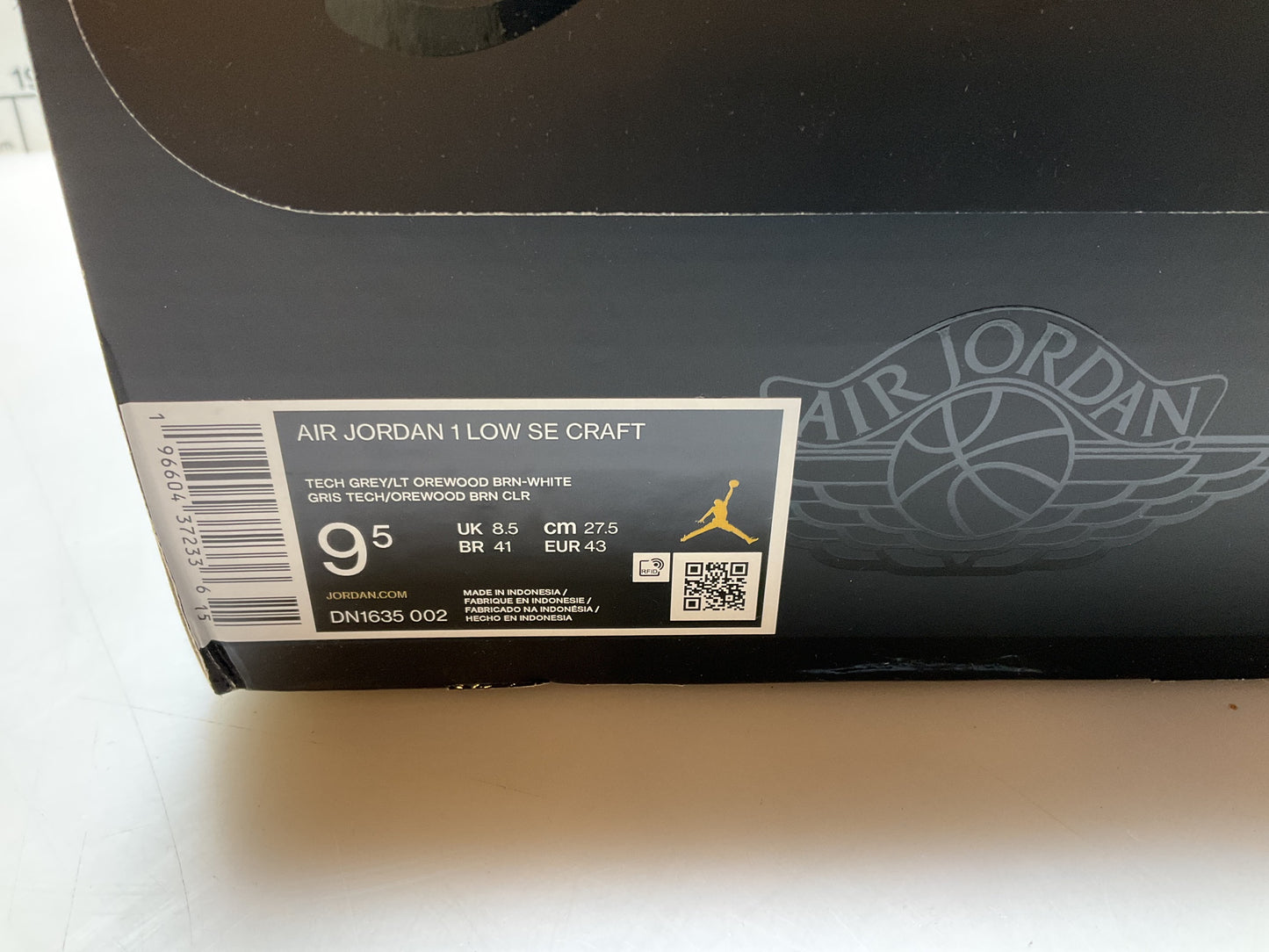 AIR JORDAN 1 LOW SE CRAFT SNEAKERS