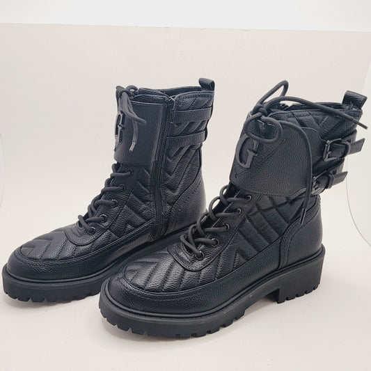 GUESS Los Angeles Women Oaks Combat Boot Shoes