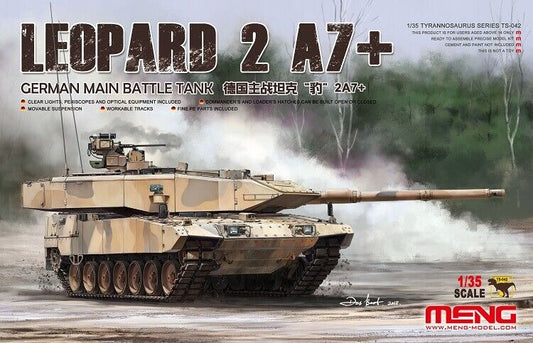 Meng Model TS042 1/35 German Main Battle Tank Leopard 2 A7+