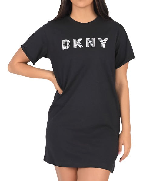 DKNY Sport Women's Track Logo T-Shirt Dress