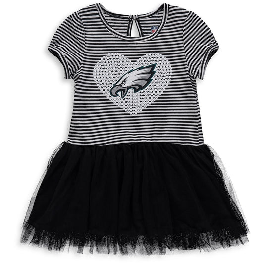 Girls Toddler  Philadelphia Eagles Celebration Scoop Neck Tutu Dress